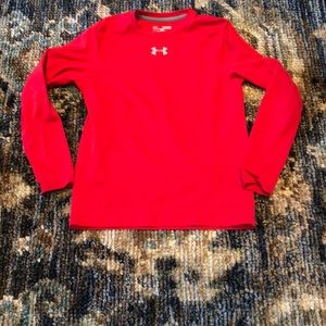 UA YLG Fitted Long sleeved Shirt (Design on back)